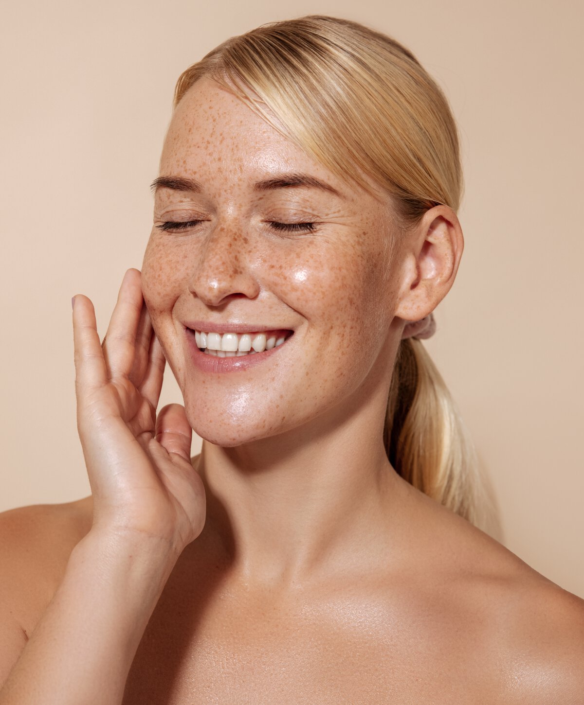 Smiling Northfield facial model