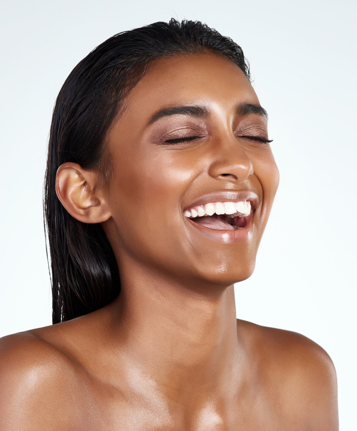 Northfield microneedling model laughing