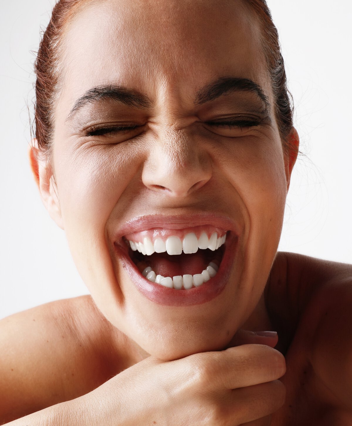 Northfield facelift & neck lift model smiling